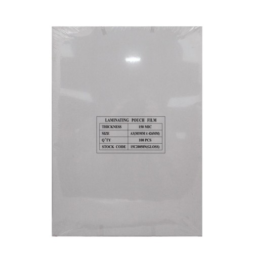 Laminating Pouch A3 150 micron (100) Laminating Pouch A3 150 micron (100)