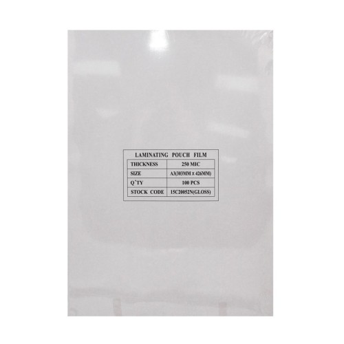 Laminating Pouch A3 250 micron (100) Laminating Pouch A3 250 micron (100)