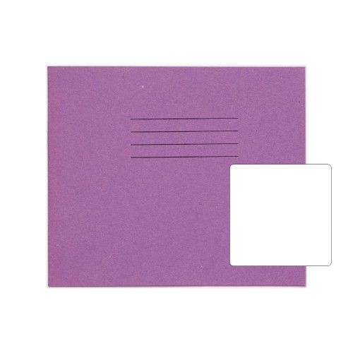 RHINO 138 x 165 Exercise Book 24 Page, Purple, B (Pack of 100) RHINO 138 x 165 Exercise Book 24 Page, Purple, B (Pack of 100)