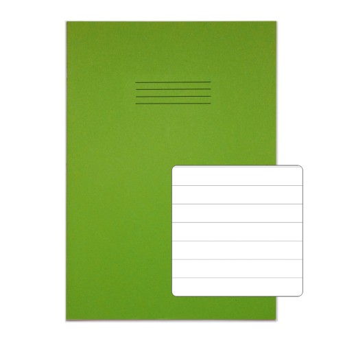 RHINO 13 x 9 Oversized Exercise Book 40 Page, Light Green, F12 (Pack of 100) RHINO 13 x 9 Oversized Exercise Book 40 Page, Light Green, F12 (Pack of 100)