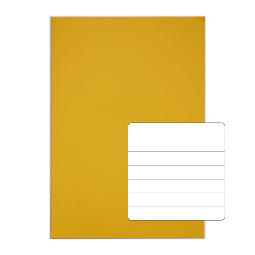 RHINO 13 x 9 A4+ Oversized Exercise Book 40 Page, Yellow, F12 (Pack of 10) RHINO 13 x 9 A4+ Oversized Exercise Book 40 Page, Yellow, F12 (Pack of 10)