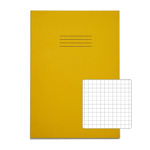 RHINO 13 x 9 Oversized Exercise Book 40 Page, Yellow, S7 (Pack of 100) RHINO 13 x 9 Oversized Exercise Book 40 Page, Yellow, S7 (Pack of 100)