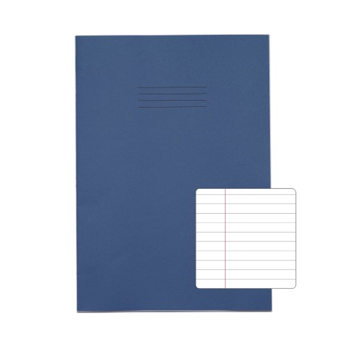 RHINO 13 x 9 A4+ Oversized Exercise Book 48 Page, Dark Blue, F8M (Pack of 10) RHINO 13 x 9 A4+ Oversized Exercise Book 48 Page, Dark Blue, F8M (Pack of 10)