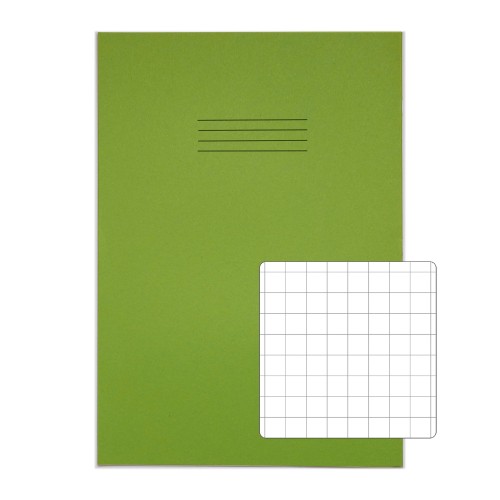 RHINO 13 x 9 Oversized Exercise Book 80 Page, Light Green, S10 (Pack of 50) RHINO 13 x 9 Oversized Exercise Book 80 Page, Light Green, S10 (Pack of 50)