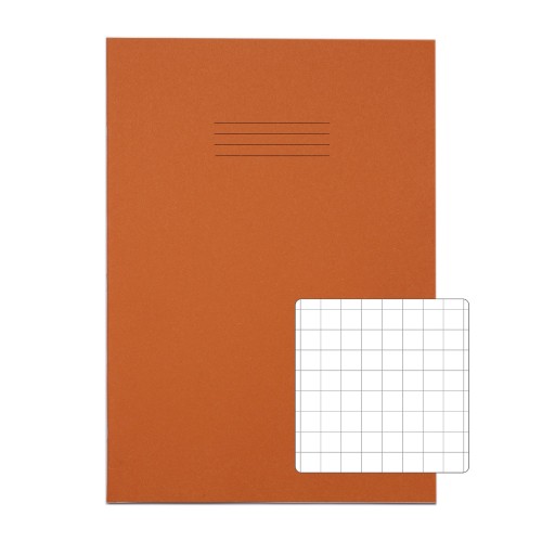 RHINO 13 x 9 Oversized Exercise Book 80 Page, Orange, S10 (Pack of 50) RHINO 13 x 9 Oversized Exercise Book 80 Page, Orange, S10 (Pack of 50)