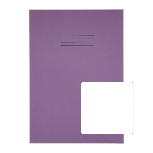 RHINO 13 x 9 Oversized Exercise Book 80 Page, Purple, B (Pack of 10) RHINO 13 x 9 Oversized Exercise Book 80 Page, Purple, B (Pack of 10)