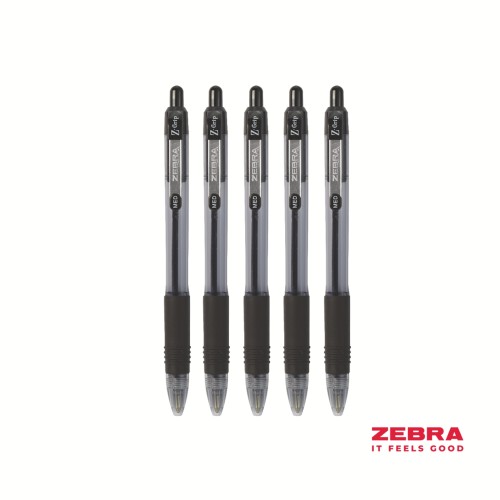 Z-Grip Smooth Retractable Ballpoint Pen Black Ink Box 12