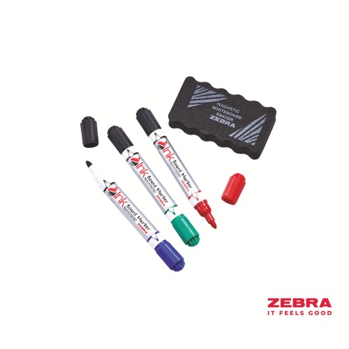 Whiteboard Marker Bullet Double Ended Pk 50 Assorted