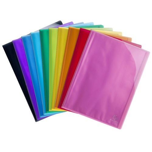 Exacompta A4 Display Book A4 Pack of 20 Assorted Exacompta A4 Display Book A4 Pack of 20 Assorted