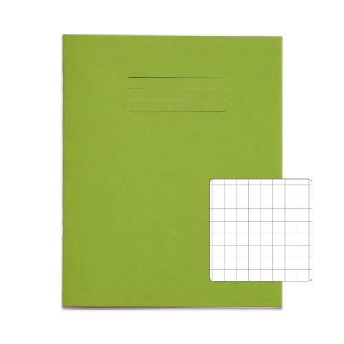 RHINO 8 x 6.5 Exercise Book 32 Page, Light Green, S10 (Pack of 100) RHINO 8 x 6.5 Exercise Book 32 Page, Light Green, S10 (Pack of 100)