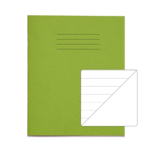 RHINO 8 x 6.5 Exercise Book 32 Page, Light Green, F12/B (Pack of 100) RHINO 8 x 6.5 Exercise Book 32 Page, Light Green, F12/B (Pack of 100)