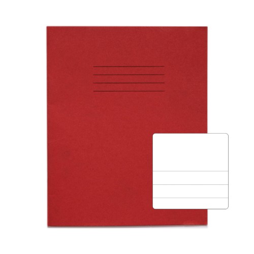 RHINO 8 x 6.5 Exercise Book 32 Page, Red, TB/F15 (Pack of 100) RHINO 8 x 6.5 Exercise Book 32 Page, Red, TB/F15 (Pack of 100)