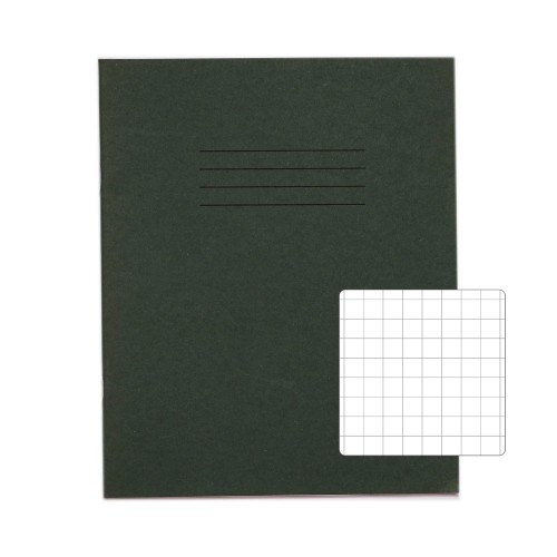 RHINO 8 x 6.5 Exercise Book 48 Page, Dark Green, S10 (Pack of 100) RHINO 8 x 6.5 Exercise Book 48 Page, Dark Green, S10 (Pack of 100)