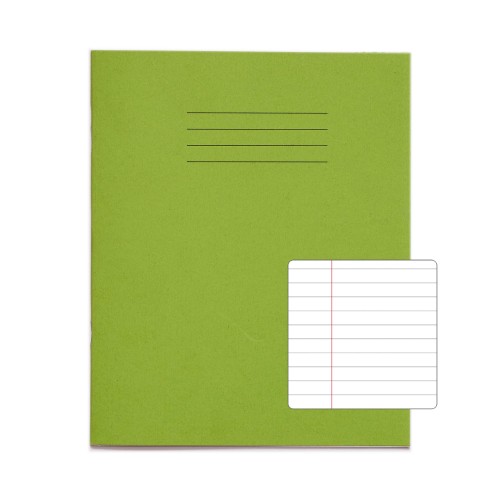 RHINO 8 x 6.5 Exercise Book 48 Page, Light Green, F8M (Pack of 100) RHINO 8 x 6.5 Exercise Book 48 Page, Light Green, F8M (Pack of 100)