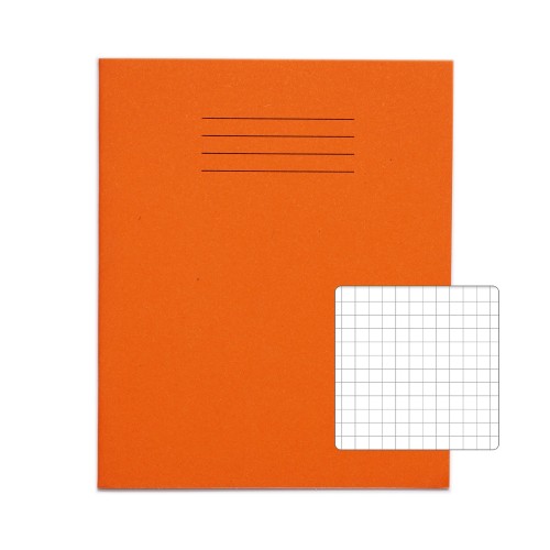 RHINO 8 x 6.5 Exercise Book 48 Page, Orange, S7 (Pack of 100) RHINO 8 x 6.5 Exercise Book 48 Page, Orange, S7 (Pack of 100)