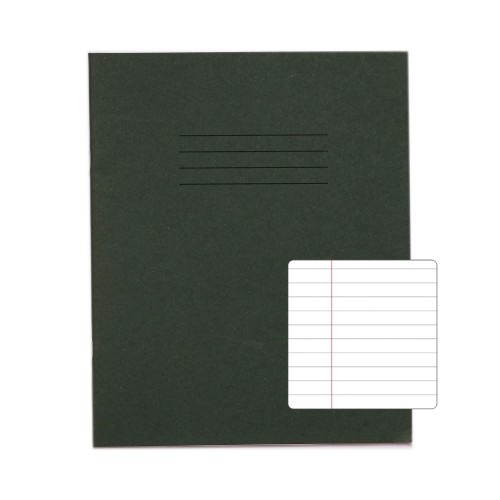 RHINO 8 x 6.5 Exercise Book 80 Page, Dark Green, F8M (Pack of 100) RHINO 8 x 6.5 Exercise Book 80 Page, Dark Green, F8M (Pack of 100)
