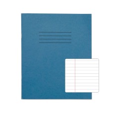 RHINO 8 x 6.5 Exercise Book 80 Page, Light Blue, F8M (Pack of 100)