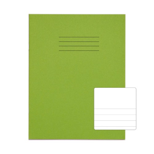 RHINO 9 x 7 Project Book 32 Page, Light Green, TB/F12 (Pack of 10) RHINO 9 x 7 Project Book 32 Page, Light Green, TB/F12 (Pack of 10)