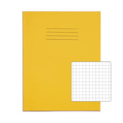RHINO 9 x 7 Exercise Book 48 Page, Yellow, S7 (Pack of 10) RHINO 9 x 7 Exercise Book 48 Page, Yellow, S7 (Pack of 10)