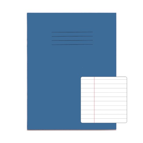 RHINO 9 x 7 Exercise Book 48 Page, Light Blue, F8M (Pack of 10) RHINO 9 x 7 Exercise Book 48 Page, Light Blue, F8M (Pack of 10)