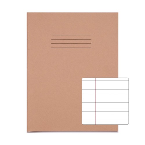RHINO 9 x 7 Exercise Book 80 Page, Buff, F8M (Pack of 100) RHINO 9 x 7 Exercise Book 80 Page, Buff, F8M (Pack of 100)