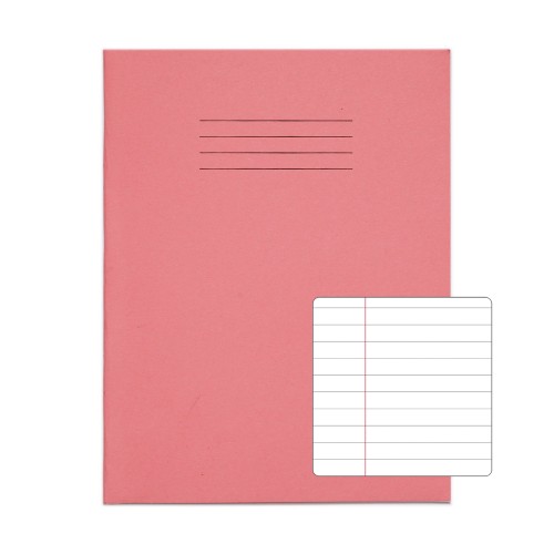 RHINO 9 x 7 Exercise Book 80 Page, Pink, F8M (Pack of 100) RHINO 9 x 7 Exercise Book 80 Page, Pink, F8M (Pack of 100)