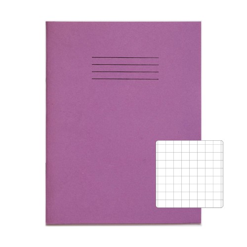 RHINO 9 x 7 Exercise Book 80 Page, Purple, S10 (Pack of 100) RHINO 9 x 7 Exercise Book 80 Page, Purple, S10 (Pack of 100)