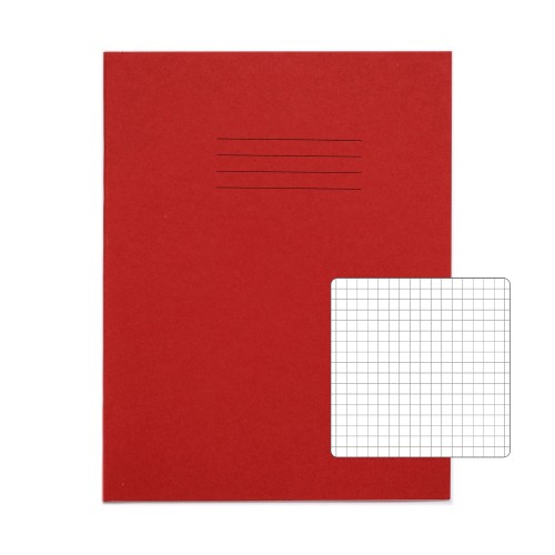 RHINO 9 x 7 Exercise Book 80 Page, Red, S5 (Pack of 100) RHINO 9 x 7 Exercise Book 80 Page, Red, S5 (Pack of 100)