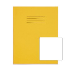 RHINO 9 x 7 Exercise Book 80 Page, Yellow, B (Pack of 100)
