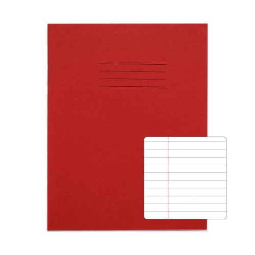 VEX678-33-0: RHINO 9 x 7 Exercise Book 64 Page F8M Red (Pack of 100) VEX678-33-0: RHINO 9 x 7 Exercise Book 64 Page F8M Red (Pack of 100)