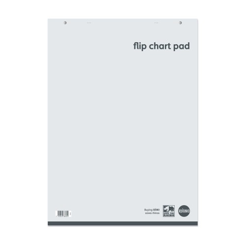 Rhino Everyday 60GSM Flipchart 30 sheets Pack of 6 60GSM Rhino Everyday 60GSM Flipchart 30 sheets Pack of 6 60GSM