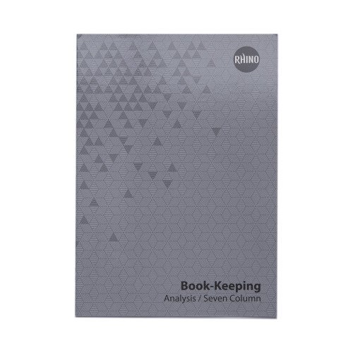RHINO A4 Book-keeping Book 32 Page, Analysis Ruling (Pack of 144) RHINO A4 Book-keeping Book 32 Page, Analysis Ruling (Pack of 144)