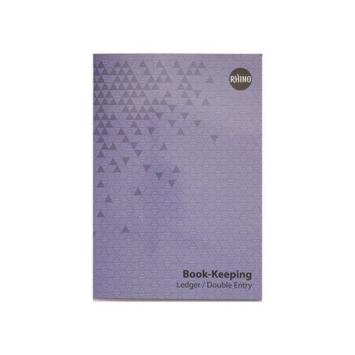 RHINO A4 Book-keeping Book 32 Page, Ledger Ruling (Pack of 144) RHINO A4 Book-keeping Book 32 Page, Ledger Ruling (Pack of 144)