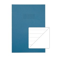 RHINO A4 Exercise Book 32 Page, Light Blue, F15/B (Pack of 10)
