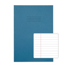 RHINO A4 Exercise Book 32 Page, Light Blue, F8M (Pack of 10)