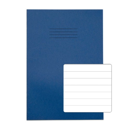 RHINO A4 Exercise Book 48 page, Dark Blue, F12 (Pack of 100) RHINO A4 Exercise Book 48 page, Dark Blue, F12 (Pack of 100)