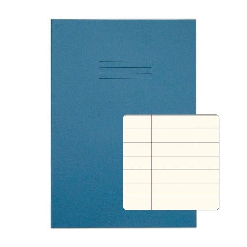 RHINO A4 Special Exercise Book 48 Page, Light Blue with Tinted Cream Paper, F12M (Pack of 10) RHINO A4 Special Exercise Book 48 Page, Light Blue with Tinted Cream Paper, F12M (Pack of 10)