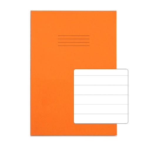 RHINO A4 Exercise Book 64 Page, Orange, F15 (Pack of 50) RHINO A4 Exercise Book 64 Page, Orange, F15 (Pack of 50)