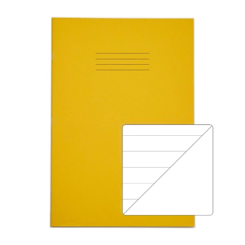RHINO A4 Exercise Book 64 Page, Yellow, F15/B (Pack of 50) RHINO A4 Exercise Book 64 Page, Yellow, F15/B (Pack of 50)