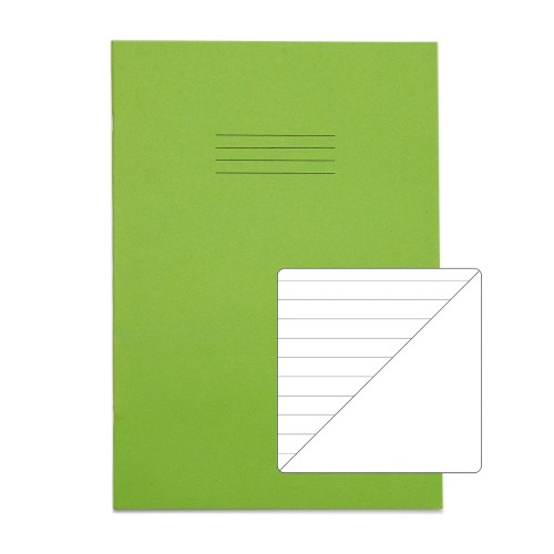 RHINO A4 Exercise Book 80 Page, Light Green, F8/B (Pack of 10) RHINO A4 Exercise Book 80 Page, Light Green, F8/B (Pack of 10)