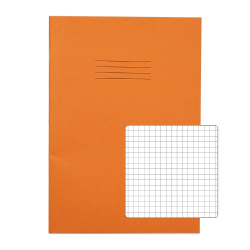 RHINO A4 Exercise Book 80 Page, Orange, S5 (Pack of 10) RHINO A4 Exercise Book 80 Page, Orange, S5 (Pack of 10)