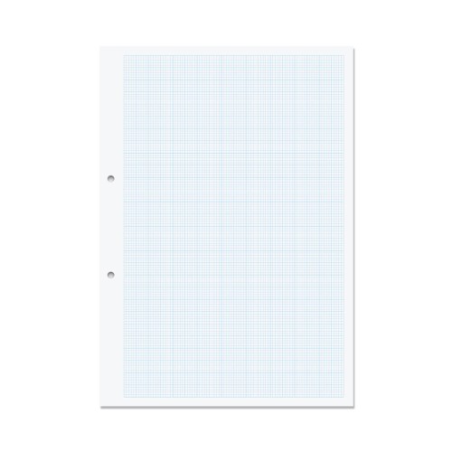 RHINO A4 Punched Graph Paper 500 Leaf, 2:10:20 Graph Ruling (Pack of 5) RHINO A4 Punched Graph Paper 500 Leaf, 2:10:20 Graph Ruling (Pack of 5)
