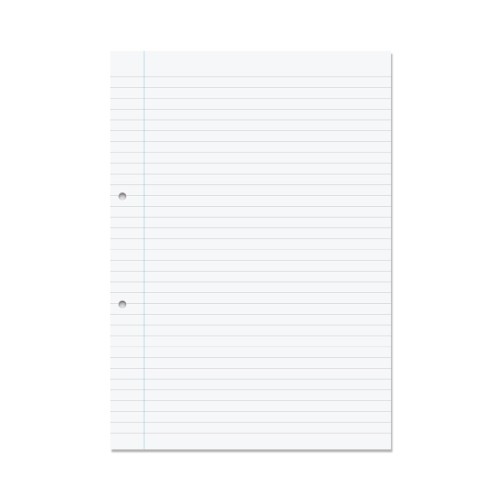 Rhino A4 Punched Exercise Paper 500 Leaf, F8M (Pack of 5) Rhino A4 Punched Exercise Paper 500 Leaf, F8M (Pack of 5)