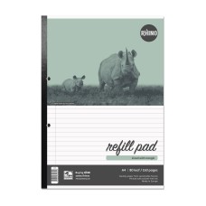 RHINO A4 Refill Pad 80 Leaf, F8M (Pack of 10)