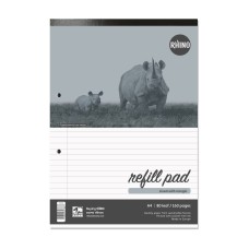 RHINO A4 Refill Pad 80 Leaf, F8M (Pack of 10)