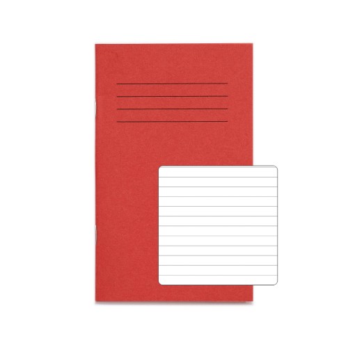 RHINO A6+ Exercise Book 48 page, Red, F7 (Pack of 100) RHINO A6+ Exercise Book 48 page, Red, F7 (Pack of 100)