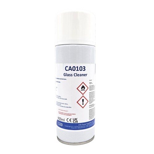 Glass and Mirror Cleaner 400ml Aerosol (1) Glass and Mirror Cleaner 400ml Aerosol (1)