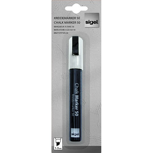 Liquid Chalk Water-Based Marker White easy wipe 1-5mm chisel tip (1) - GL181 Liquid Chalk Water-Based Marker White easy wipe 1-5mm chisel tip (1) - GL181