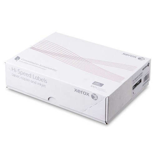 Xerox Monolaser Hs Labels 1Up PEFC1 A4 209X297mm White Uncoated Permanent Packed 500 003R96169 Xerox Monolaser Hs Labels 1Up PEFC1 A4 209X297mm White Uncoated Permanent Packed 500 003R96169