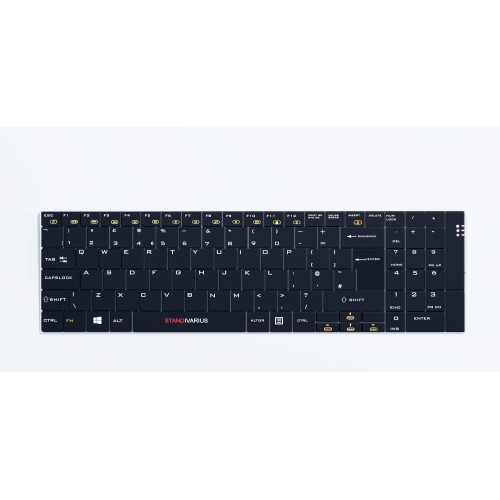 2.4 GHz Wireless Rechargeable Keyboard with Number pad - Black 2.4 GHz Wireless Rechargeable Keyboard with Number pad - Black
